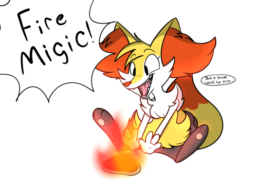 Braixen’s quick and nimble and quick and nimble and quick...