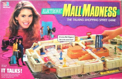 vintagegeekculture - Electronic talking Mall Madness. 