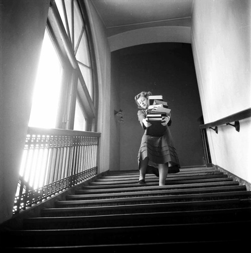 wehadfacesthen - Columbia University student, 1948, a photo by...