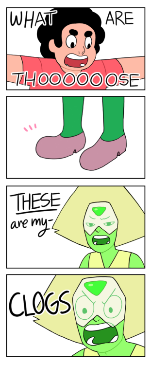 silentlaughter992 - moonminny - peridot gets dressed for the...