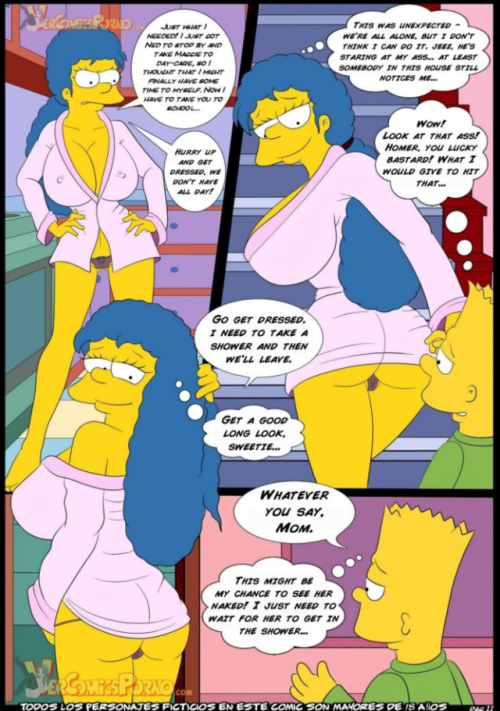 hentai-doujinshi-art - Simpsons doujinshi, Old habits 3,...