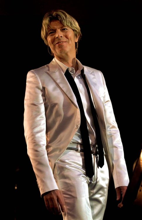 thin-white-marmaduke - David Bowie, Denmark, 2002, by Morten...