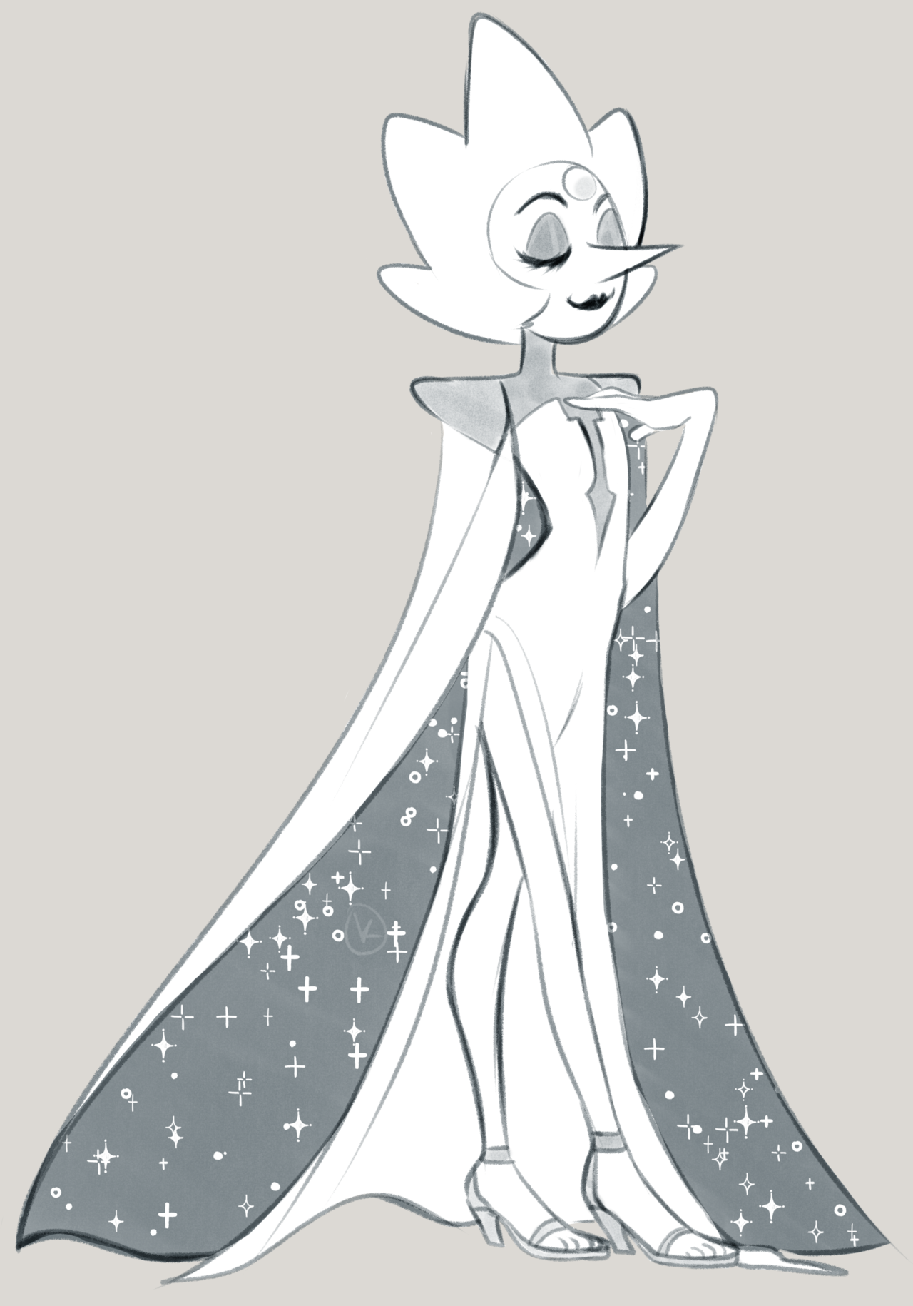 diamonds but they’re pearl shaped