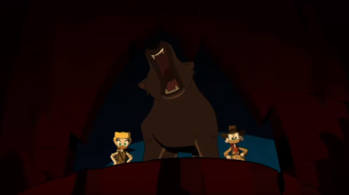 taytoons - tfwsonic06 - CONFIRMED!!!! scrooge riding a bear is an...