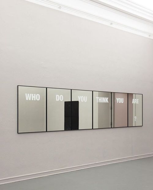 visual-poetry - »who do you think you are?« by eike könig