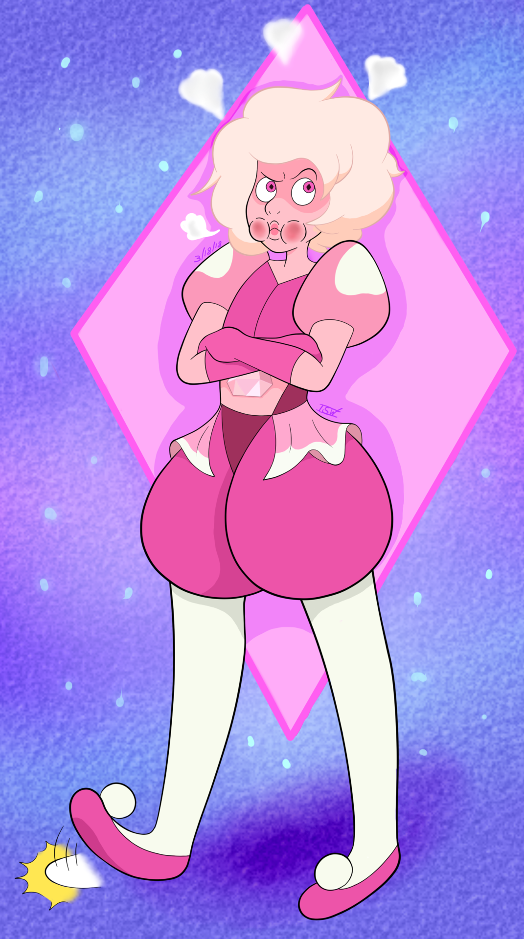 It’s the Pouty Princess Pink Diamond herself. And I can’t wait to learn more about her.