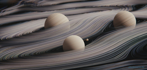 realsurrealfeel:“Saturns Sisters” by Karl Andreas Groß