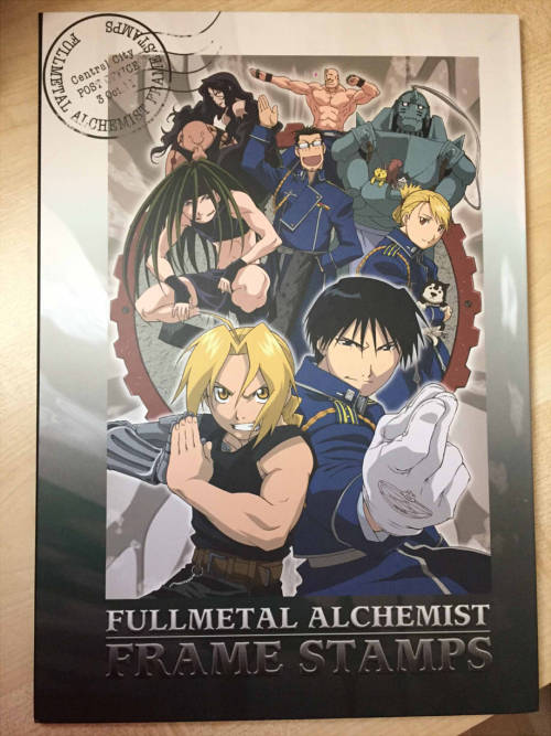 fma-merchandise - Fullmetal Alchemist Frame Stamps↳ A rare...