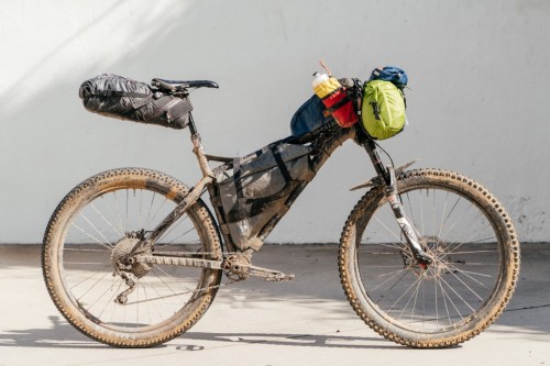 believeincycling - Reminds me of my own bikepacking setup. Is it...