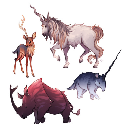 zestydoesthings - Four unconventional Unicorns from tonight’s...