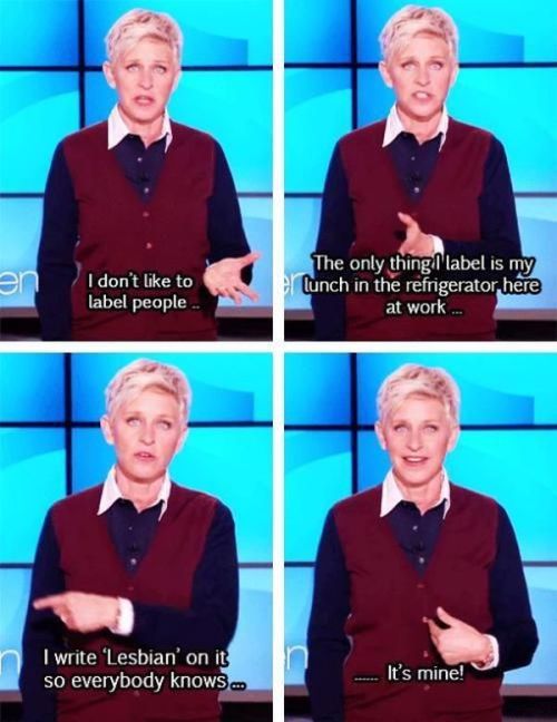 lezships - Ellen DeGeneres - Please suggest more ships for me to...