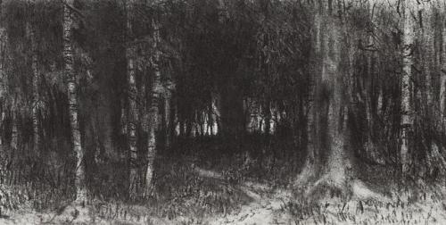 artist-kuindzhi - Forest, Arkhip...