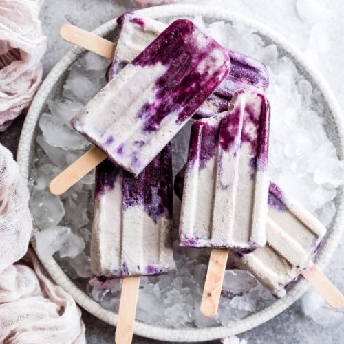 dessertgallery - Blueberry London Fog Popsicles-Your source of...