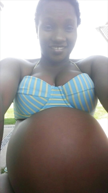 beautifulblackbirth - She about to pop any day now