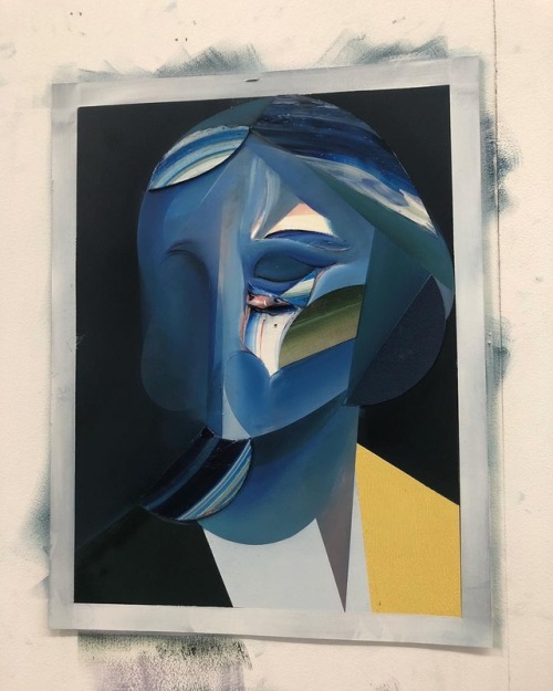 hifructosemag - In Ryan Hewett’s recent works, the painter uses...