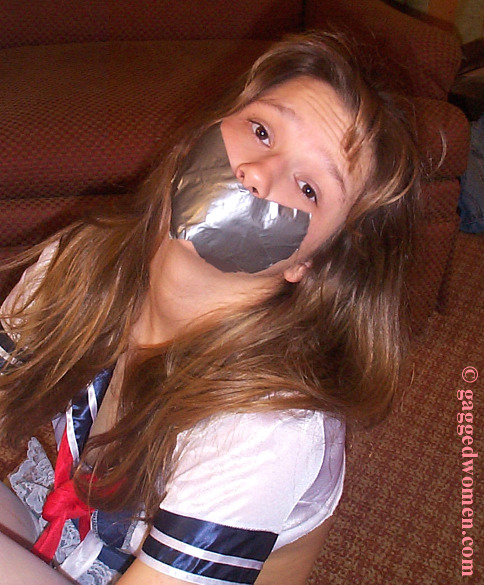 bondagevideos-blog - Tape Gagged Damsels in Distress - From Photo...
