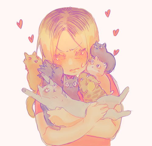 mookie000 - cats love Kenma !!