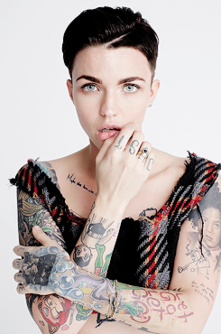 blondiepoison - Ruby Rose for Sunday Style (May 2015)