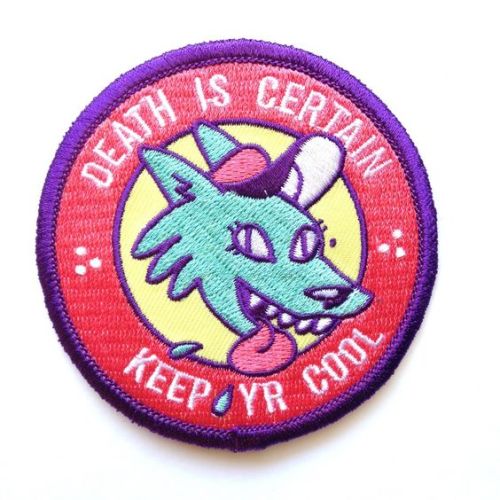 littlealienproducts - “Keep Yr Cool” patch by Liz Suburbia