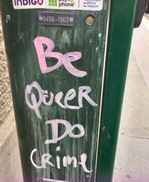 queergraffiti - inviting-bridges - | Milan, Italy |“be queer do...