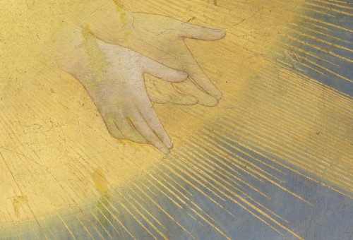 koredzas:Fra Angelico - The Annunciation. Detail. 1430 - 1432