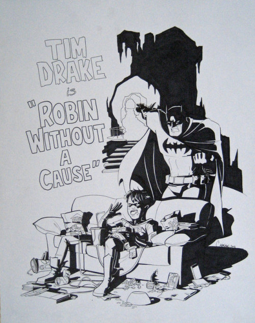 andresisbatman - Robin Without A Cause by wfbarton