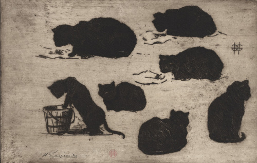 kecobe - Sept chats noirs = Seven Black CatsHenri-Charles...