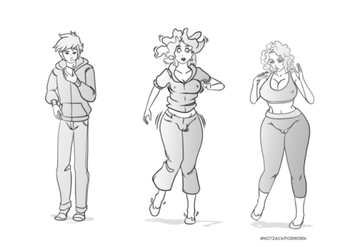 notzackforwork - A commissioned Milfsona Sequence for “/aco/ rep”