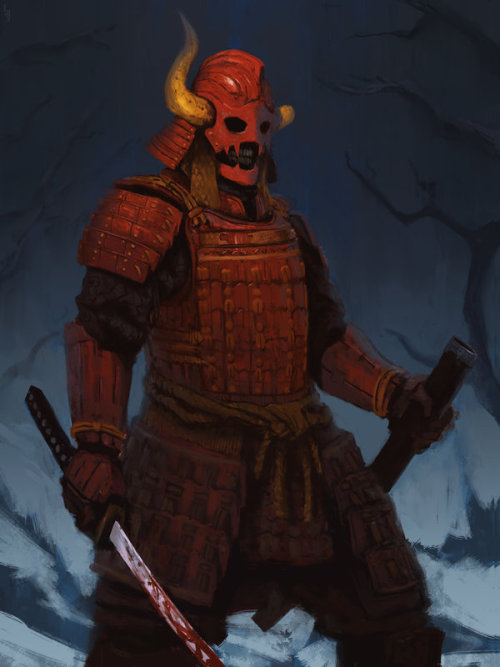 orifice-torture:sadistic samurai by edwarddelandrear