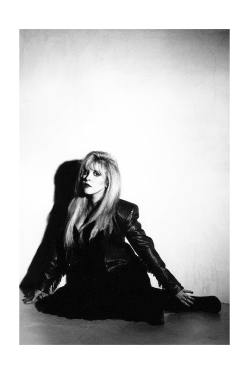 crystallineknowledge - Stevie photographed by Greg Gorman in 1990.