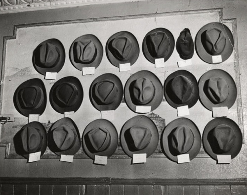 joeinct - Hats in a Pool Room, Mulberry Street, NYC, Photo by...