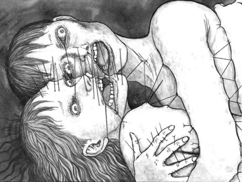 creepybits - creepyartetc - Artist - Junji ItoMore creepy...