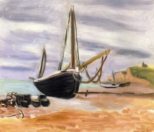 Boats at Etretat, Henri MatisseMedium - ...
