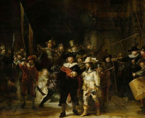 artist-rembrandt - The Nightwatch, 1642, RembrandtMedium - ...