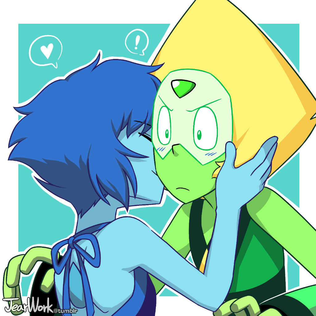 Have some fluffy lapidot!! （ •̀ω•́）☆ When will lapis come back ahhh