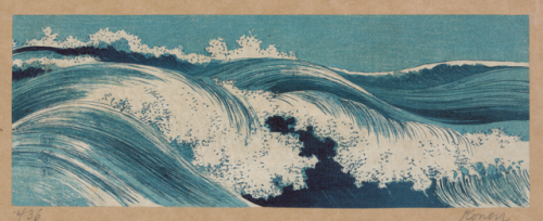 kirgiakos - Konen Uehara, Wave, c.1910