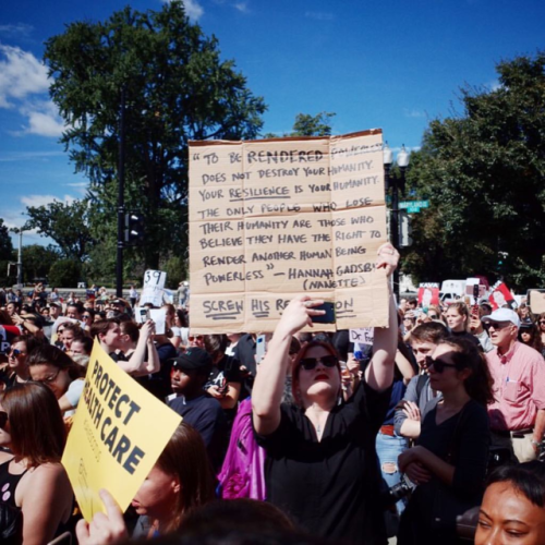 mediamattersforamerica - Masses of people rallied at SCOTUS and...