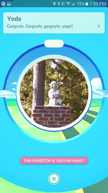 gam3h3ro - What the fuckI found one worse. There is a pokestop...