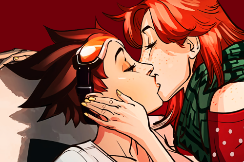 lgbtincomics - Lena “Tracer” Oxton and her girlfriend Emily in...