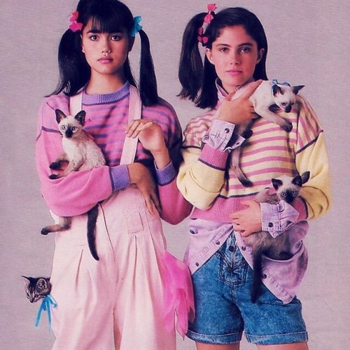 margaritabloom:Today’s mood. Meow! 1987 Seventeen Magazine. 