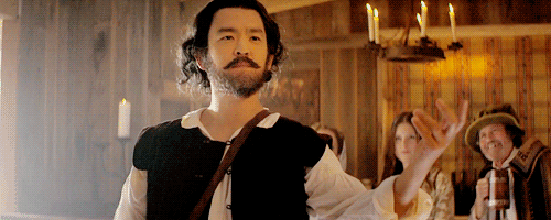 becketted:hamsterfactor:John Cho as William Shakespeare in...