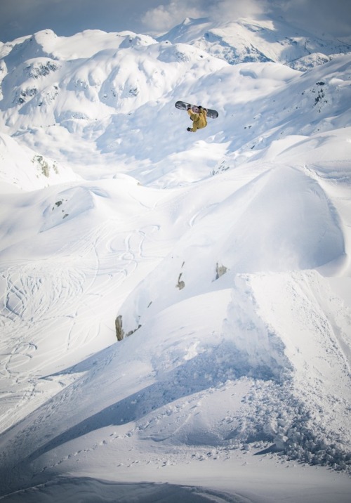 vanssnow - Arthur Longo shooting for the moon while in Whistler...