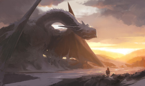 cinemagorgeous - Dragons by artist Steve ChinHsuan Wang.