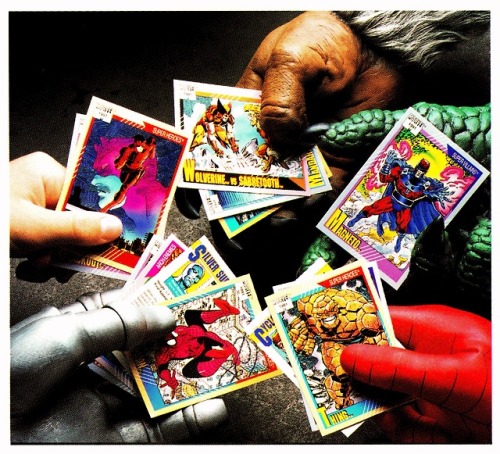 comicbookvault:Marvel Universe Series II Trading Cards Ad, 1991