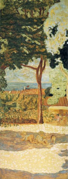 artist-bonnard - The Mediterranean (centre of triptych), Pierre...
