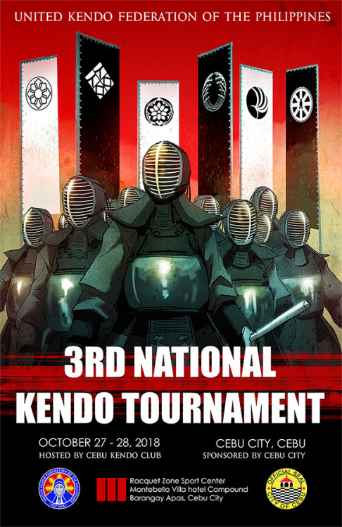 Final poster art for our national tournament. Those in Cebu,...
