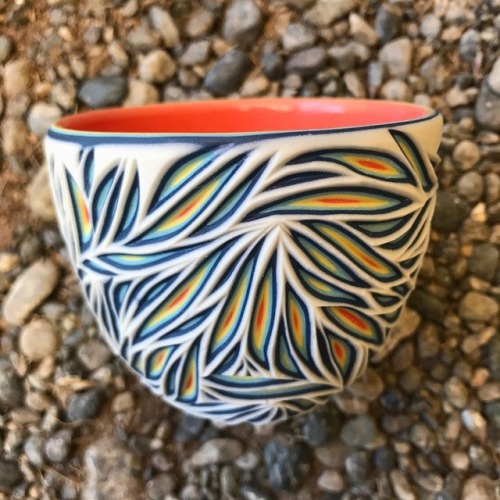 glamoramamama75 - crossconnectmag - Carved Surfaces on Ceramics...