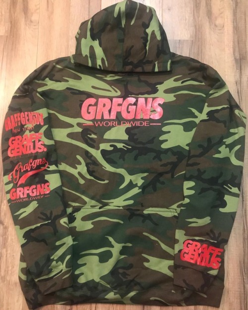 You know it’s that camo life. On sale link in bio ! #graffgenius...