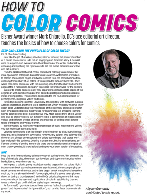 charleypollard - why-i-love-comics - How to Color Comics by Mark...