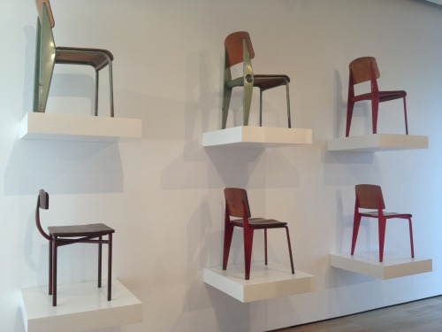asemesterineurope:Jean Prouve chairs at La Pinacoteca Giovanni...